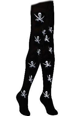 CALZE COLLANT STAMPA CORSARA DONNA